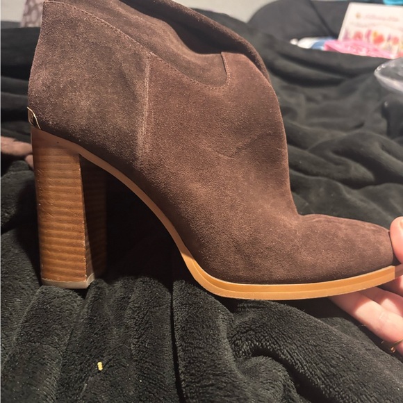 Michael Kors Regina Brown Suede Over-the-Knee Boots - Picture 5 of 9